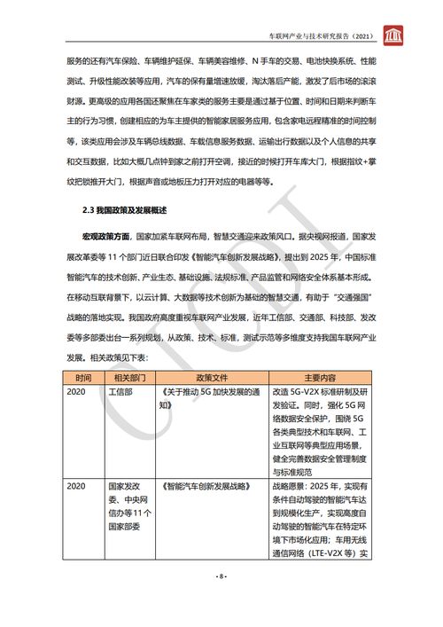 2021年車聯(lián)網(wǎng)產(chǎn)業(yè)與技術(shù)發(fā)展趨勢(shì)及生物科技研究
